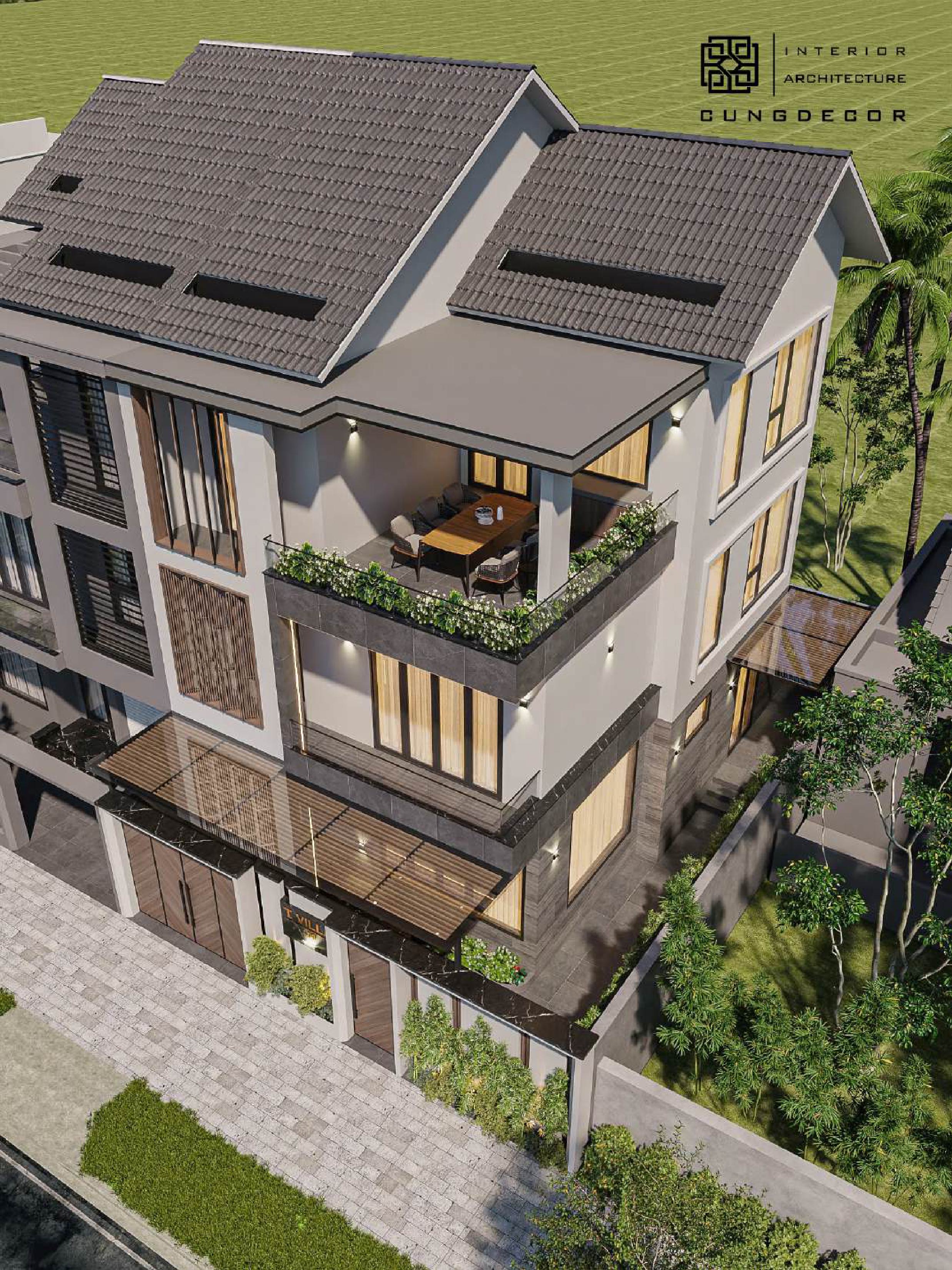 Biệt thự hiện đại